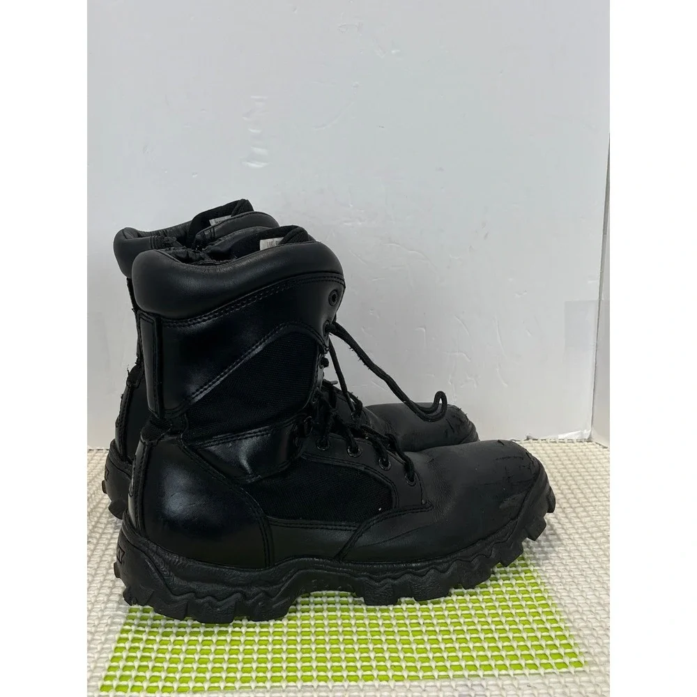 Rocky Alpha Force 8 Shoes Men's 11M Black Waterproof Tactical Duty Boots